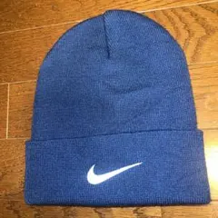 Nike ネイビー ニット帽