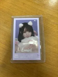 イコラブ ミニフォト 大谷映美里 レア 猫