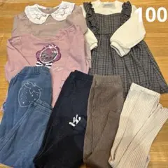 女の子100センチ7点セット　新品未使用あり