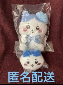 ちいかわ　お座りぬいぐるみ　ハチワレ&もちもちフェイスマスコット