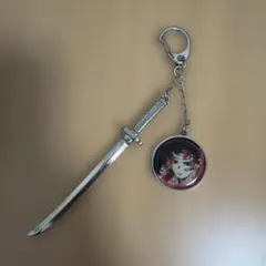 黒死牟 コレクションチャームビッグ 刀 キーホルダー 鬼滅 上弦の壱 JS