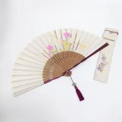 白竹堂 綾華 扇子セット［桔梗］