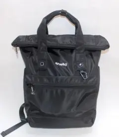 新品anello（アネロ）：URBAN STREET バックパックブラック