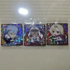 ナルトウエハースシール　二代目火影 三代目火影 五代目火影 3枚セット