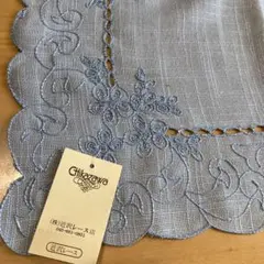 近沢レース 刺繍テーブルセンター 約30x75cm