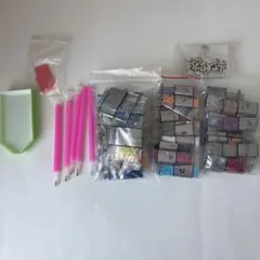 ダイヤモンドアート用 ビーズ・ツールセット