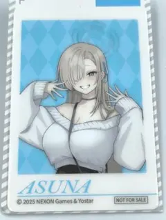 ブルーアーカイブ アスナ チェキ風カード 秋服Ver. Autumn Code
