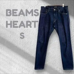 ビームスハート ジーンズ Gパン デニム 濃紺 コットン レディース Sサイズのサムネイル