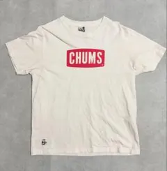 【お買得】CHUMS チャムス ロゴTシャツ ホワイト Mサイズのサムネイル