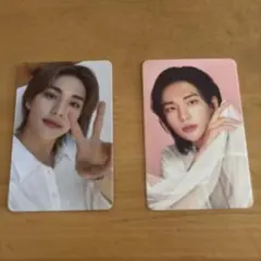 HYUNJIN サイン入りタレントカード 2枚セット