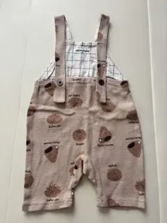 mimorand パン柄 サロペット 90cm