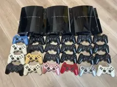 PlayStation 3 本体 3台コントローラー　24台　ジャンク