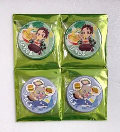 【新品】鬼滅の刃 ufotable cafe 広島　缶バッジ　炭治郎　伊之助