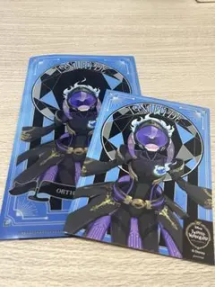 ツイステッドワンダーランド　オルト　チケットクリアファイル&シール　ディズニー