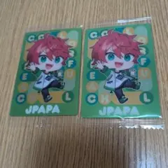 じゃぱぱ　カラフルピーチ　カード