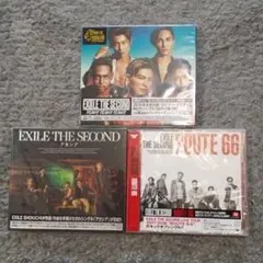 【新品 未開封】EXILE THE SECOND CD3枚セット