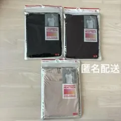 UNIQLO ヒートテックキャミソール　ブラック　ピンク　XL　3枚セット