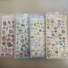 3Dシール　4枚セット