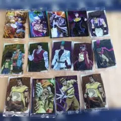 未開封　ジョジョの奇妙な冒険 ウエハース　カード14枚セット