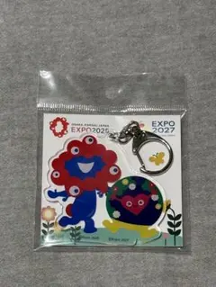 ミャクミャク　トゥンクトゥンク　アクリルキーホルダー