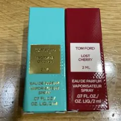 TOM FORD 香水 サンプル 2ml 2本セット　空箱のサムネイル