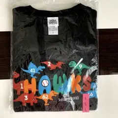 新品　ホークス tシャツ ソフトバンクホークス　恐竜　黒 L 非売品　レア