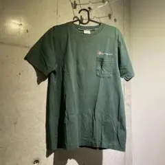 Championチャンピオン グリーン tシャツ 古着
