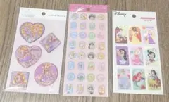 ウォーターシール ディズニー プリンセス 3Dシール ストーンシール