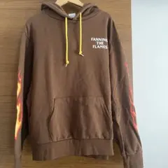 RODEO CROWNS パーカー ブラウン フレイムロゴのサムネイル