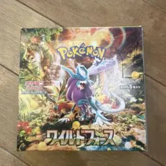 s*i様 ポケモンカードゲーム ワイルドフォース BOX未開封 ワイルドフォースBOX ポケモンカード 外箱のみ開封｜トレファクONLINE