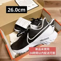 【新品未使用】NIKE GOLF REACT INFINITY PRO 28.5 NIKE☆REACT INFINITY PRO☆ゴルフシューズ☆ホワイト×ピンク系 (Nike