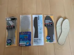 DAISOインソール 5点まとめ売り26.5〜27.0cm 全て新品未使用のサムネイル