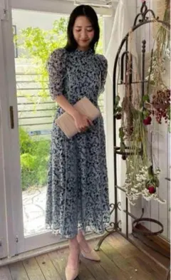 LAGUNAMOON LADYオパールワンピース ブルーグレー