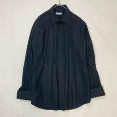 長袖シャツ◆ブラウス(3L)大きいサイズ ストライプ柄 フォーマル シンプル