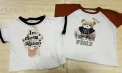 Tシャツ2枚セット　ベビー　キッズ　サイズ90前後