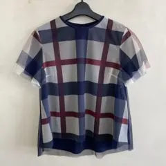 ブルーレーベルクレストブリッジ ソフトチュールカットソー