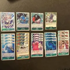 ワンピースカード　エッグヘッドクライシス　緑　キャロットSR 4コン　緑