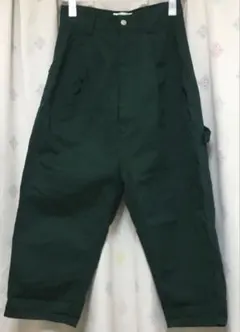 KIDILL ワイドワークパンツ グリーンのサムネイル