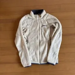 patagonia R3フリースジャケット クリーム