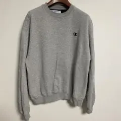 Champion グレー クルーネック 裏起毛トレーナー スウェット XL