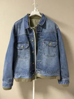 sacai x LEVI'S リバーシブルブルゾン Blue/Khaki 3