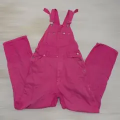 オーバーオール ピンク