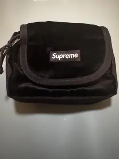 Supreme 25FW Velvet Mini Pouch ブラック 未使用 - メルカリ