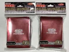 【未開封】デュエリストプロテクター　オシリスレッド2個　スリーブ