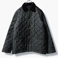美品♦️英国製♦️LAVENHAM ラベンハム キルティングジャケット 黒 L