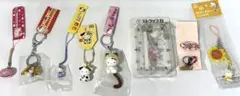 【レア】ハローキティ ご当地根付け・ストラップ 8点セット
