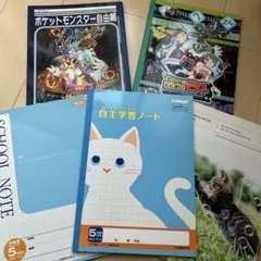 小学生　ノート5冊