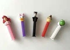 PEZ（ペッツ）ディスペンサー 5本セット・まとめ売りのサムネイル