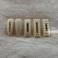 パール装飾 ヘアピン 5個セット