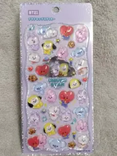 BT21 プチドロップステッカー カミオジャパン 正規品 シール